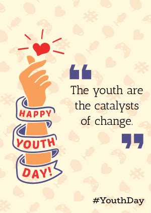 Youth Day Quote Poster | BrandCrowd Poster Maker | BrandCrowd