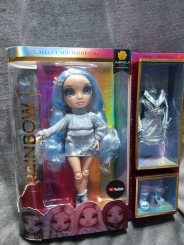 Rainbow High Gabriella Icely Doll Wave 3 Light Blue Ice Brand New In