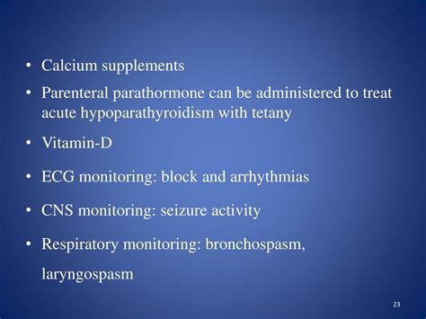 Ppt Care Of Patient With Hypo Parathyroidism Powerpoint Presentation