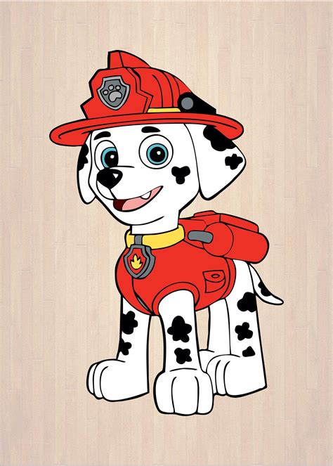 Paw Patrol Svg Paw Patrol Clipart Paw Patrol Cricut Paw Patrol Images
