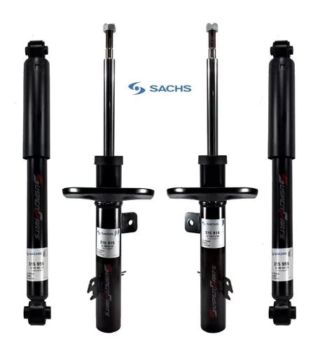 Kit Cuatro Amortiguadores Sachs Citroen C3 Aircross 08