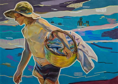 Reinterpretation Of El Pescador Joaqu N Sorolla By Abraham Burciaga