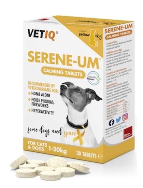 Serene Um Calming Tablets Kg Kg Aras Kedi Ve K Pekler In