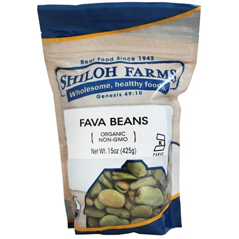 Shiloh Farms Organic Fava Beans 15 Oz Vitacost