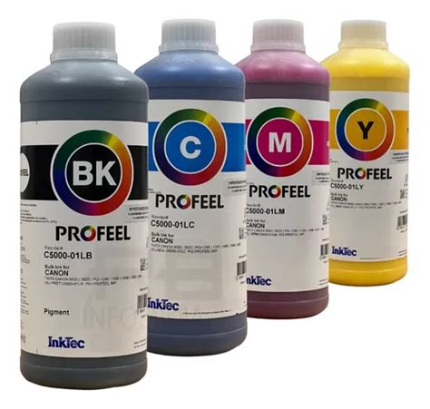 Tinta Pigmentada Maxify Gx6010 Gx7010 Inktec 4 Litros