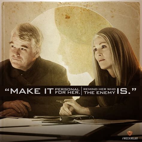 Plutarch Heavensbee and Alma Coin devise a plan. - The Hunger Games ...