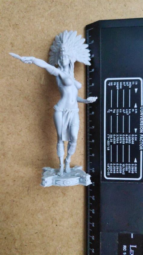 Nude Indian Female Resin Miniature Adult Unpainted Self Assembled Model