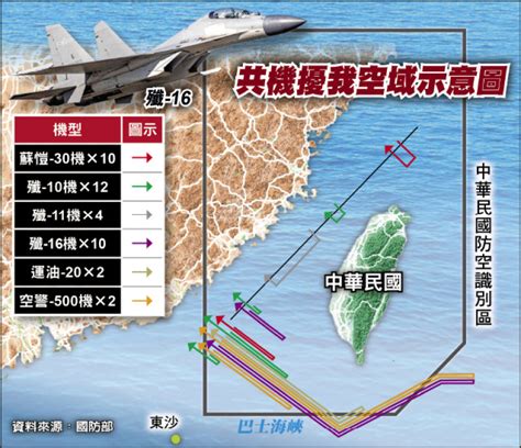 103共機擾台數量創新高 國防部斥「惡化區域安全」 政治 自由時報電子報