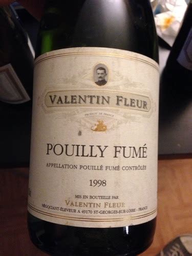 Les Celliers Du Prieure Valentin Fleur Pouilly Fum Vivino Us