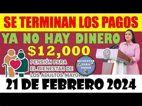 Se Terminan Los Pagos De La Pensi N Ya No Hay Dinero Pensi N