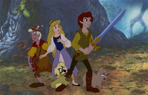 The Black Cauldron Eilonwy And Taran