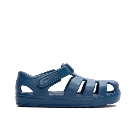 Clarks Move Kind K Blue Sandals Gibbs Shoes