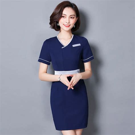 Aliexpress Buy Beautician Medical Work Clothes Female 2018 Summer