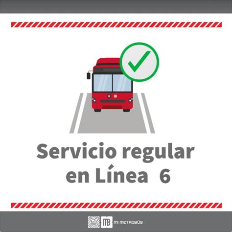 Metrobús CDMX on Twitter AVISO L6 2 Al momento restablecemos el