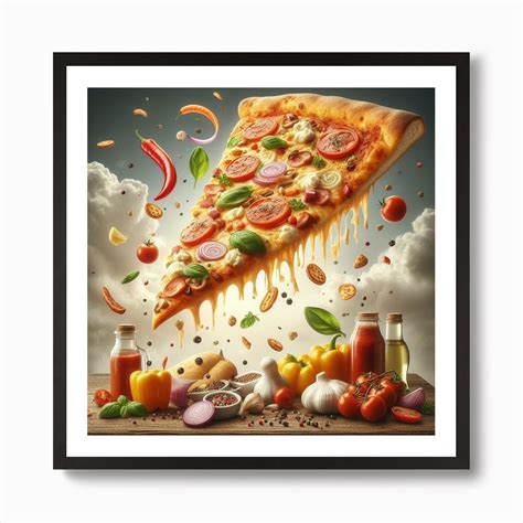 Pizza17 Art Print by Ssam art - Fy