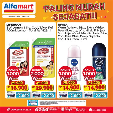 Promo Alfamart Paling Murah Sejagat Periode 1 7 Mei 2024 SoPasti