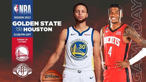 Golden State Warriors Vs Houston Rockets NBA LIVESCORE 2023 I