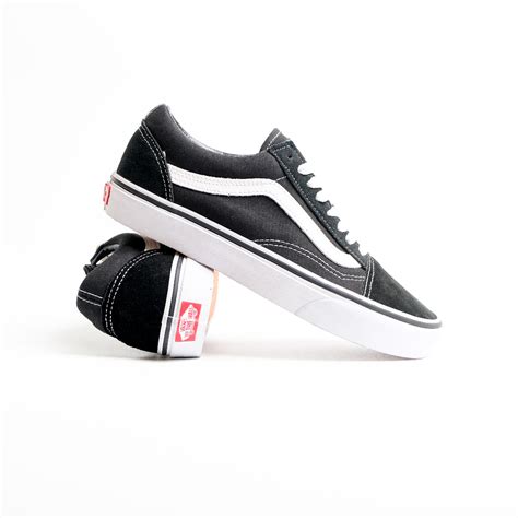 Jual Vans Old Skool Classic Black White Shopee Indonesia