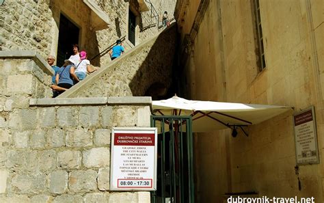 Entrance to Dubrovnik Town Walls