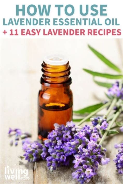 The Top Lavender Essential Oil Uses 11 Lavender Recipes Living Well Mom