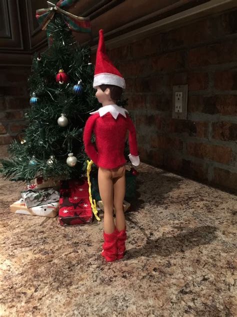 Pin By Melissa Pateras On Elf On The Shelf Peeing Elf On The Shelf The Elf Holiday Decor