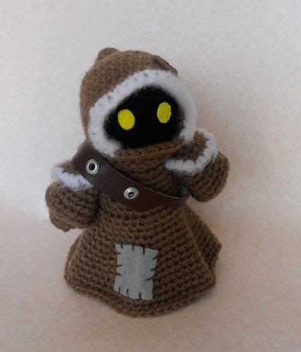 Crochet Doll Miss Dolkapots Krafties Crochet Doll Star Wars Jawa