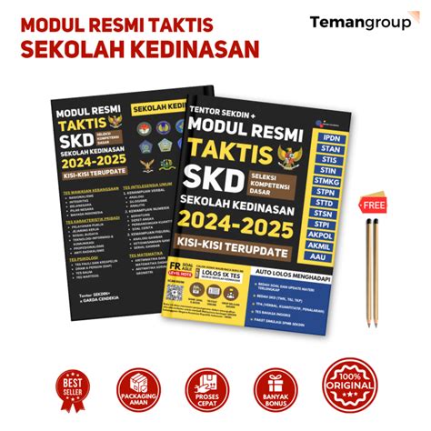 Buku Skd Kedinasan Modul Resmi Taktis Skd Sekolah Kedinasan