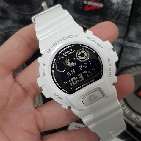 Original G Shock Dw6900 Dw 6900 Dw 6900nb Dw 6900nb 7dr White Mens Watch Brand New Mens