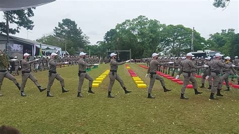 Brigada Militar Formatura Cbfpm Polo De Rio Pardo Marcha Do