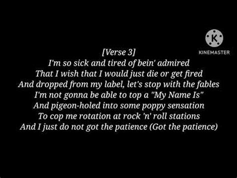 Eminem - The Way I Am [Lyrics] - YouTube