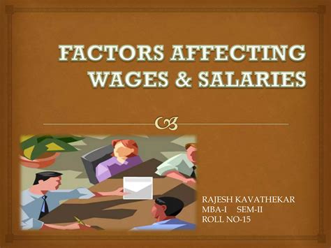 Factors Affecting Wages Salaries PPT