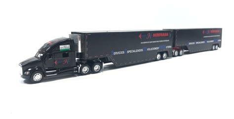 Trailer Kenworth T700 Doble Caja Dolly Full Herfrasa 1 68 Envío gratis