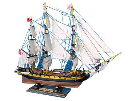 Buy Master And Commander HMS Surprise Wooden Tall Model Ship 30in - Model Ships