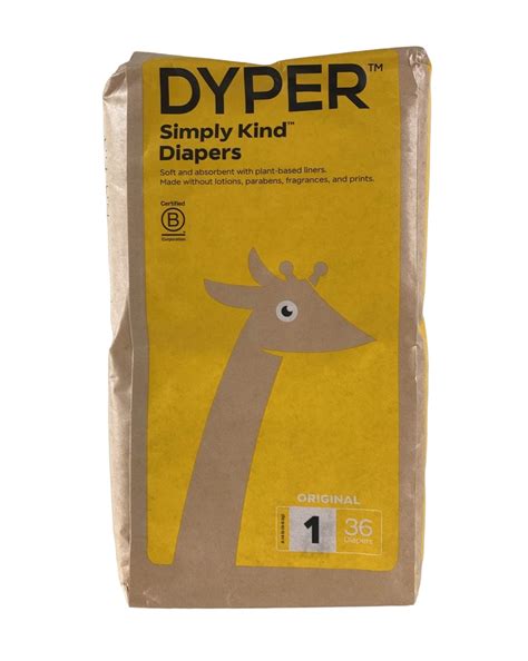 Dyper Bamboo Diapers S32 Count