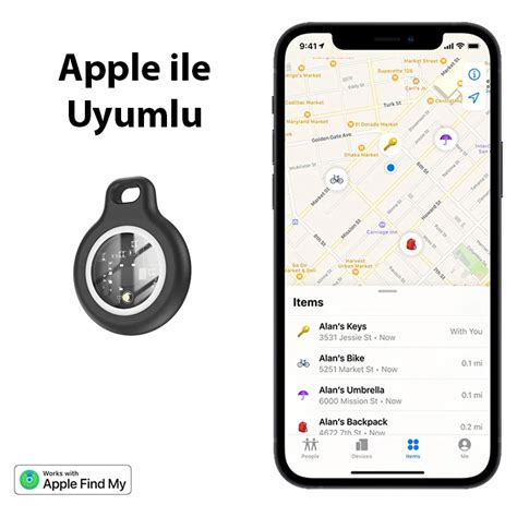 Coofbe Apple Lisanslı Akıllı Takip Cihazı Air Tag Gps Kedi Fiyatı