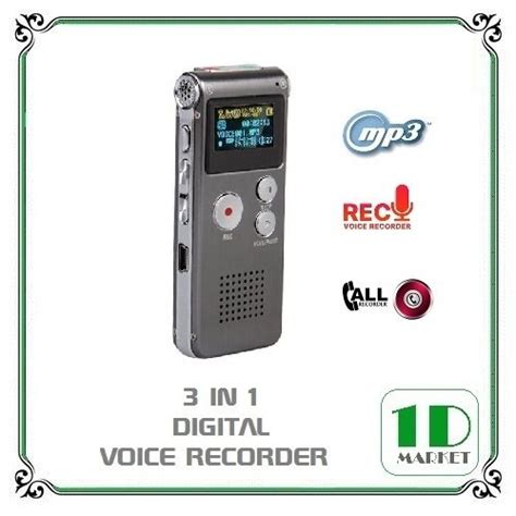 Jual Digital Voice Recording 510 Perekam Suara Spy Tools 3 In 1 Di