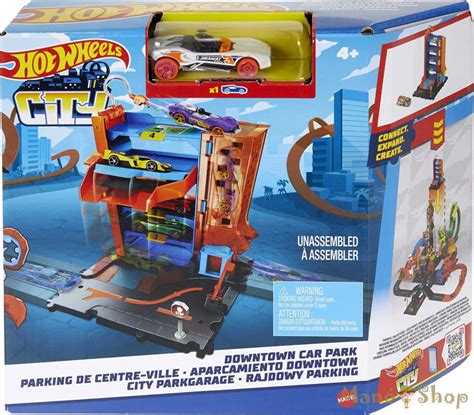 Hot Wheels City városi parkolóház ManóShop webáruház