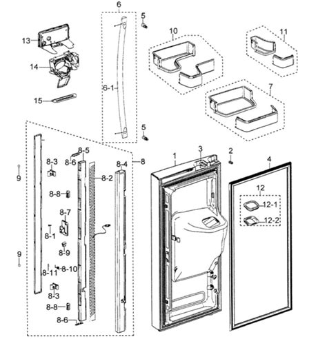 Samsung Rfg Aars Xaa Refrigerator Partswarehouse