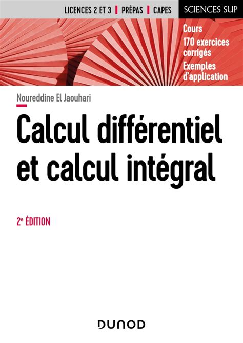 Calcul Diff Rentiel Et Calcul Int Gral E D Hachette Fr