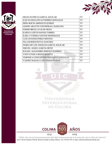 Nuevo Ingreso Universidad Intercultural De Colima