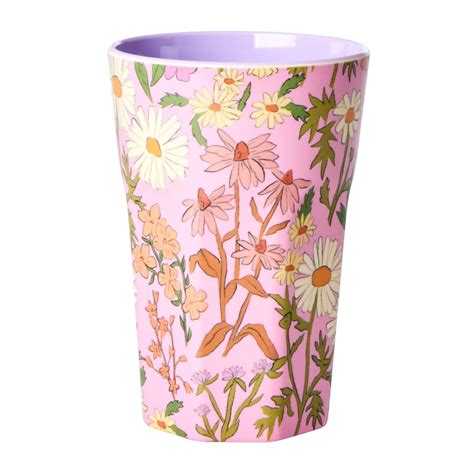 Beker Groot Melamine Met Daisy Deerest Print Rice Kunstzinnig Kado