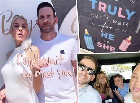 Its A… Heather Rae Young And Tarek El Moussa Reveal Sex Of Their First