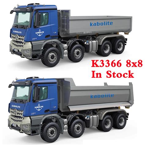 In Stock Huina Kabolite K X Rc Hydraulic Dump Truck Metal