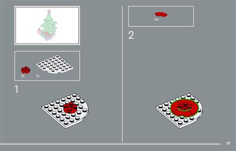 Lego Instructions For Set Santa S Post Office Icons Winter