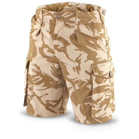 Desert Camouflage Combat Shorts British Army Issue Strikeforce