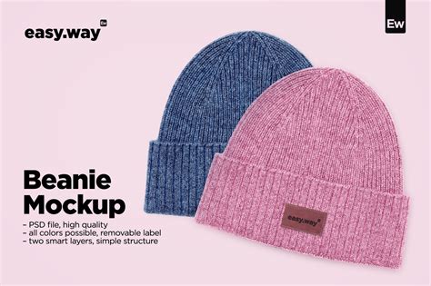 Beanie PSD Mockup | Creative Market