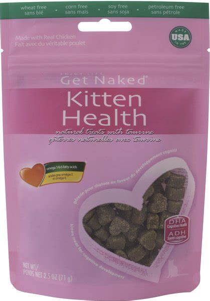 New Version Available GET NAKED Kitten Health Soft Cat Treats 2 5 Oz Bag Chewy