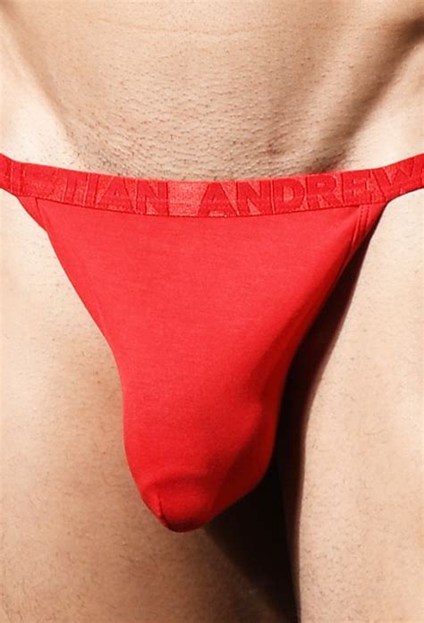Mini Jockstrap Andrew Christian Almost Naked Lust Rojo