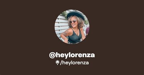 Heylorenza Instagram TikTok Linktree