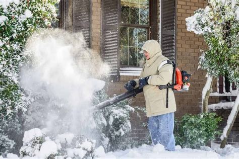 Can You Use A Leaf Blower For Snow Tips And Benefits